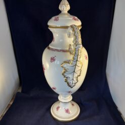 Herend Apponyi roze grote dekselpot hoog 51 cm nr. 6430 - Afbeelding 3