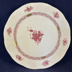 Herend decor Apponyi roze dessert/ontbijtbord Ø 22,3 cm nr. 521