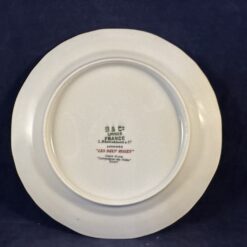 Limoges Bernardaud 'Les deux roses' gebaksbord Ø 16,5 cm - Afbeelding 2