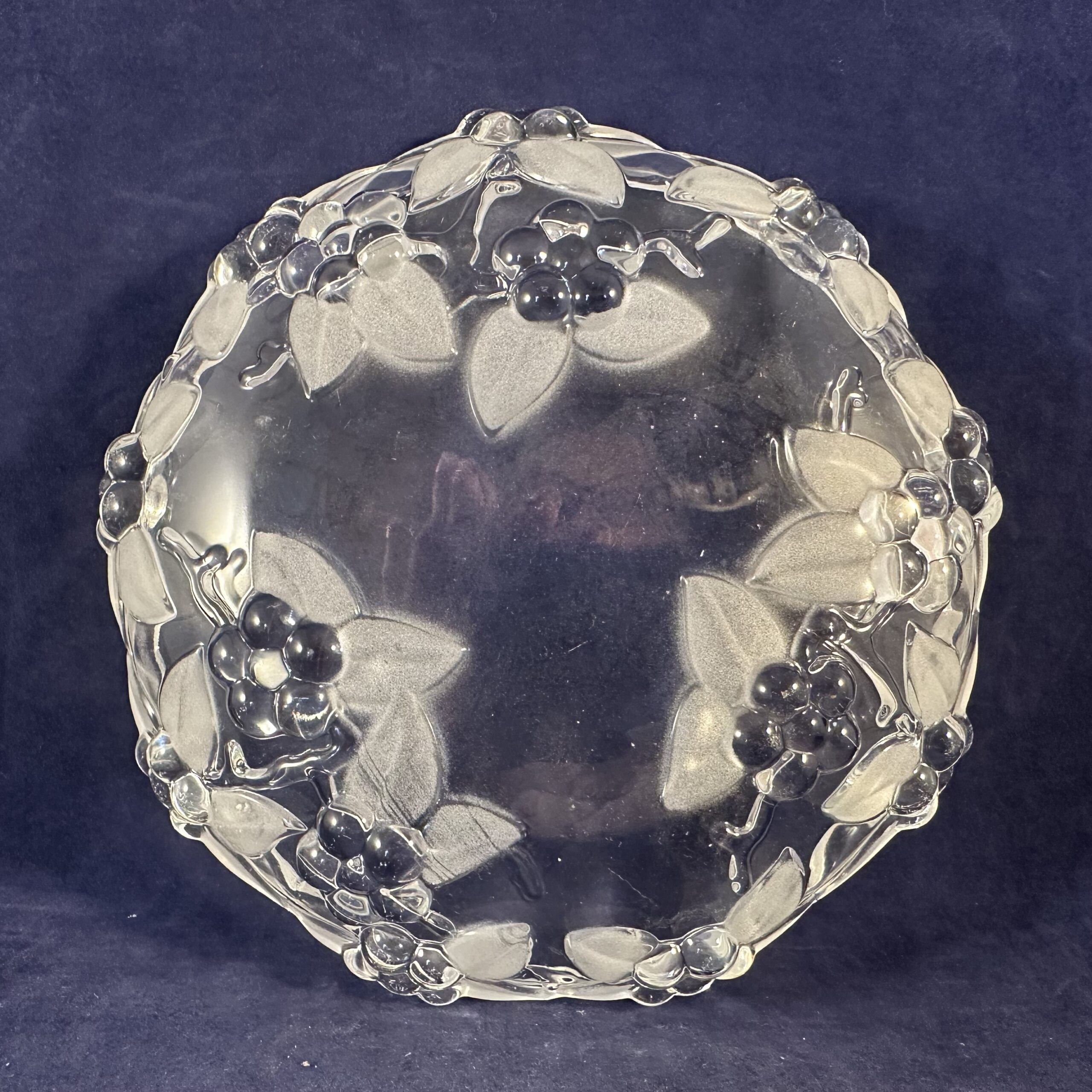 Walther glas schaaltje Ø 16 cm, diep 3 cm. - Afbeelding 2