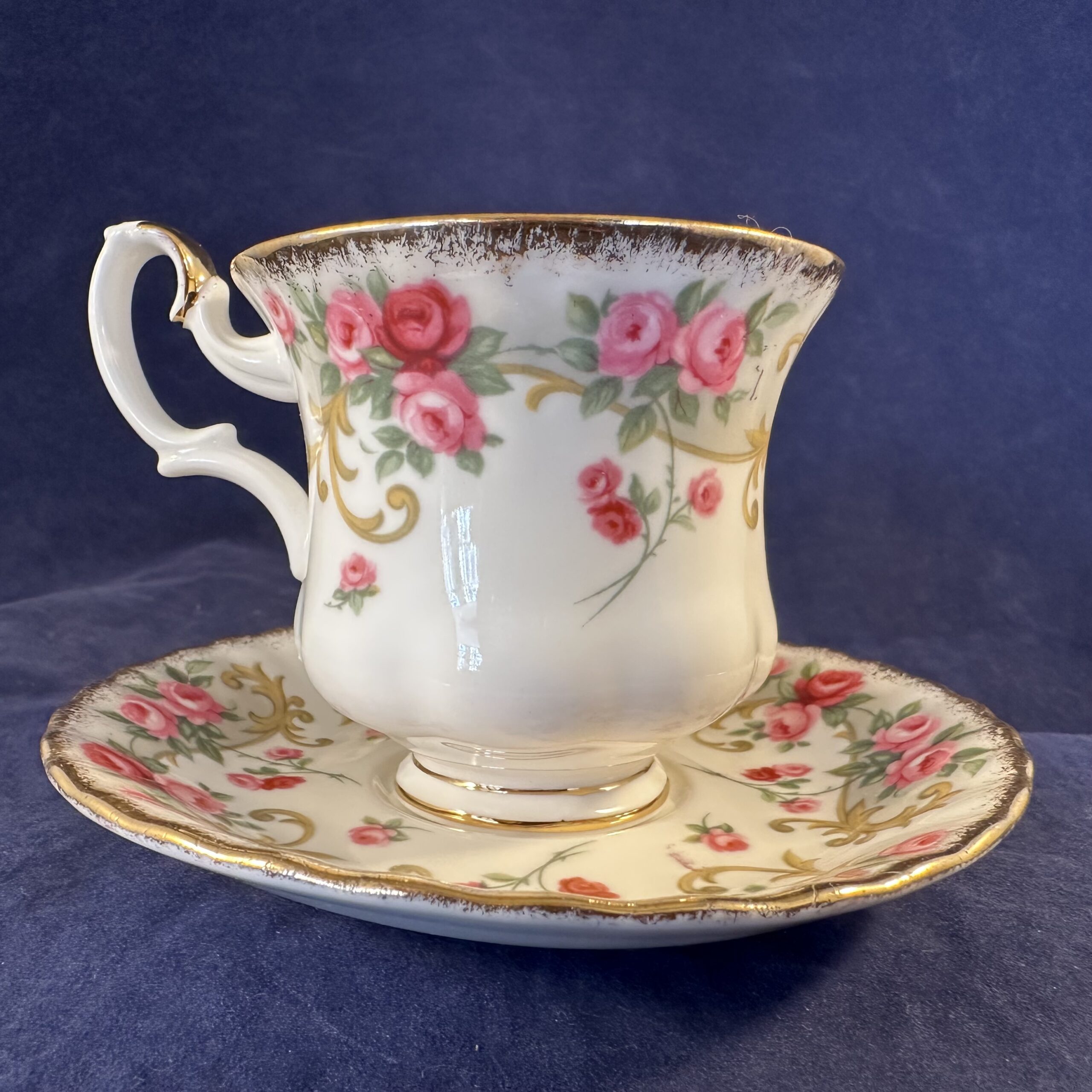 Royal Albert 'Sheraton series' 'Rosemary' dameskop en schotel Ø kop 7,5 cm hoog 7,4 cm - Afbeelding 2
