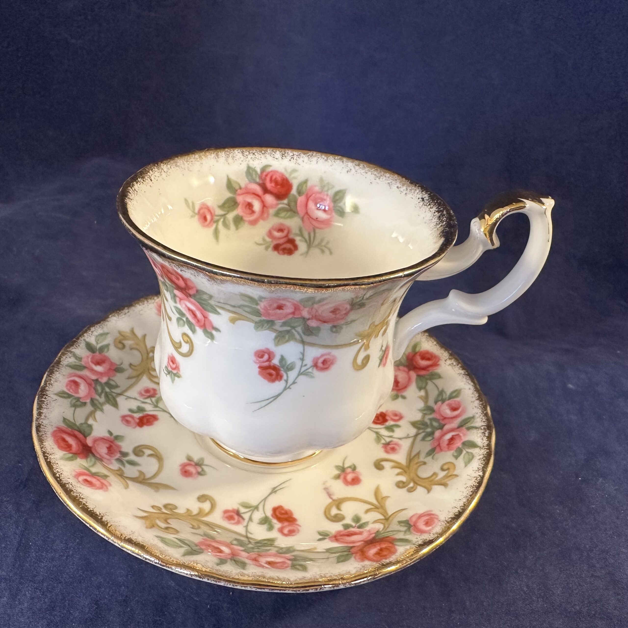 Royal Albert 'Sheraton series' 'Rosemary' dameskop en schotel Ø kop 7,5 cm hoog 7,4 cm - Afbeelding 3