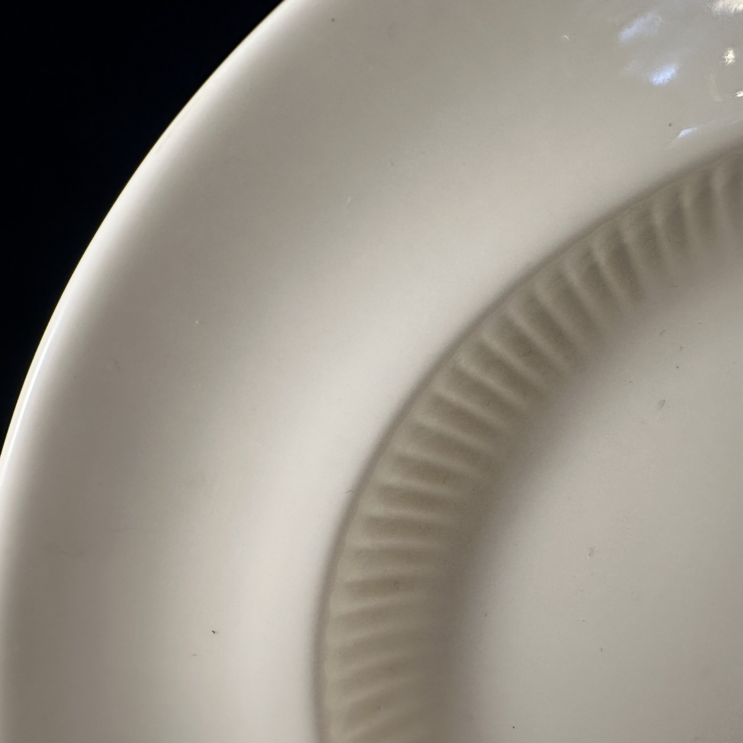 Wedgwood 'Galaxie White' ovale vleesschaal / presenteer schaal 35,5 x 27 cm - Afbeelding 2