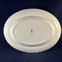 Wedgwood 'Galaxie White' ovale vleesschaal / presenteer schaal 35,5 x 27 cm - Afbeelding 3