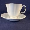 Royal Albert 'Gossamer' herenkop en schotel Ø kop 9 cm, hoog 7,3 cm