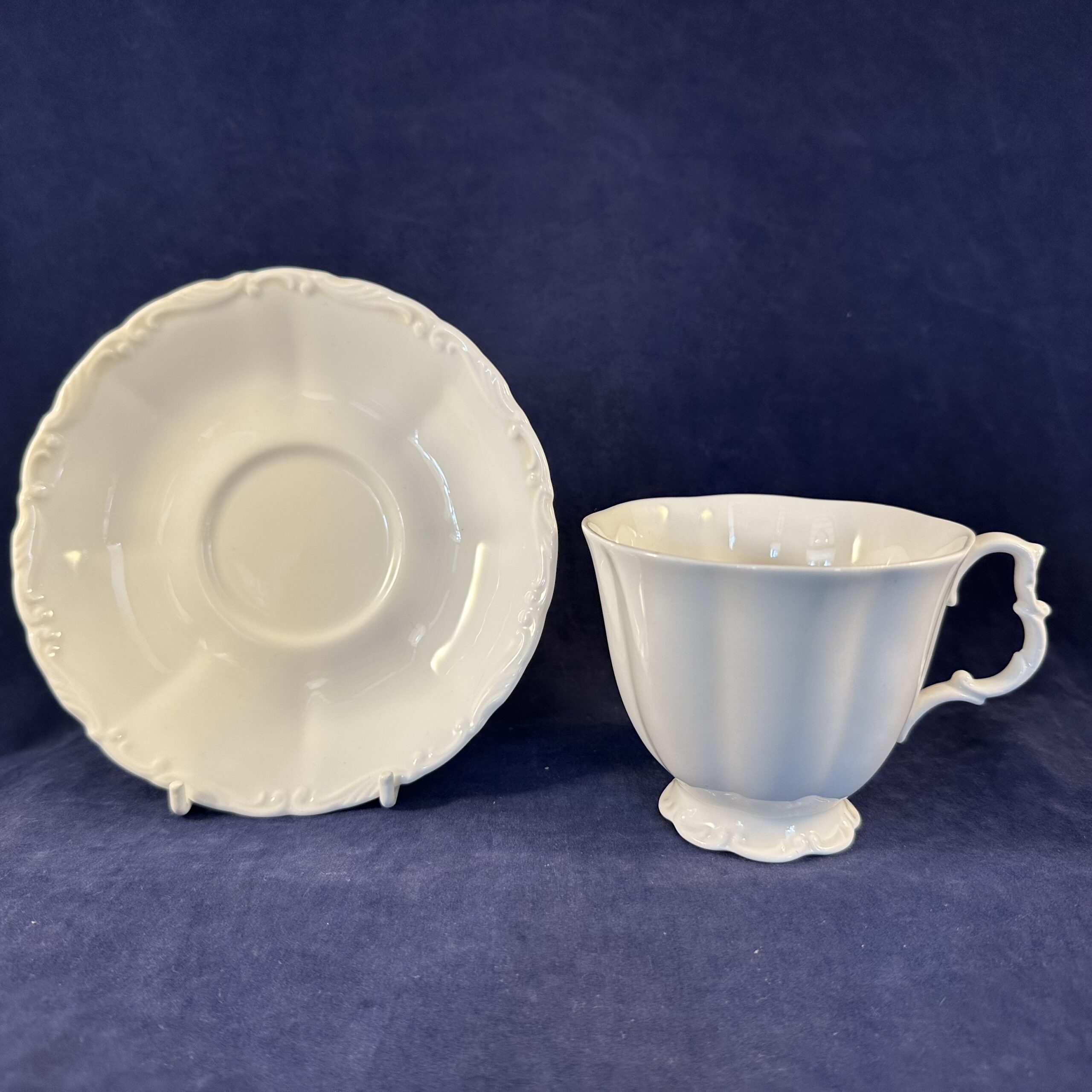 Royal Albert 'Gossamer' herenkop en schotel Ø kop 9 cm, hoog 7,3 cm - Afbeelding 3