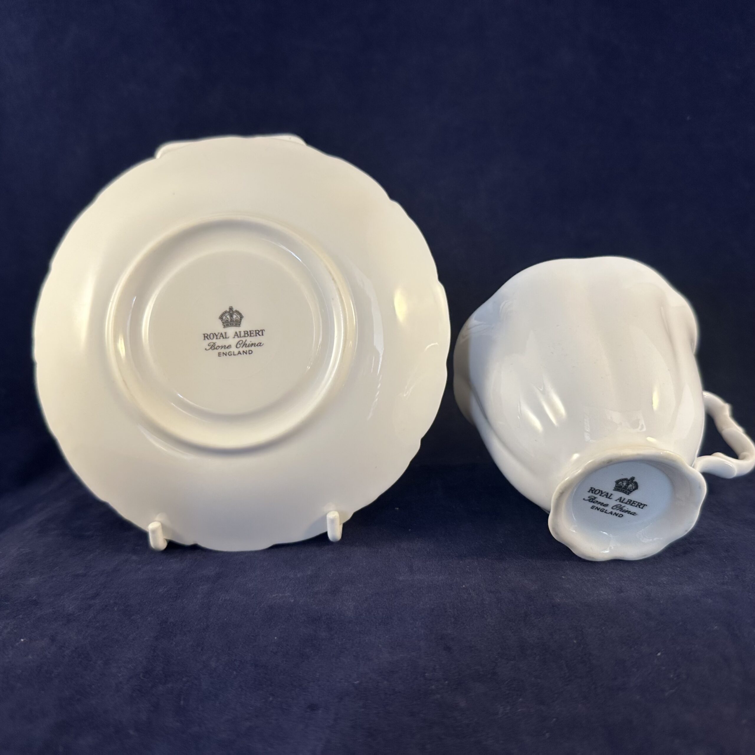 Royal Albert 'Gossamer' dameskop en schotel Ø kop 8 cm, hoog 6,7 cm - Afbeelding 3