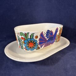 Villeroy & Boch 'Acapulco' sauskom met vaste schotel, 7,5 x 15 cm kommaat - Afbeelding 2