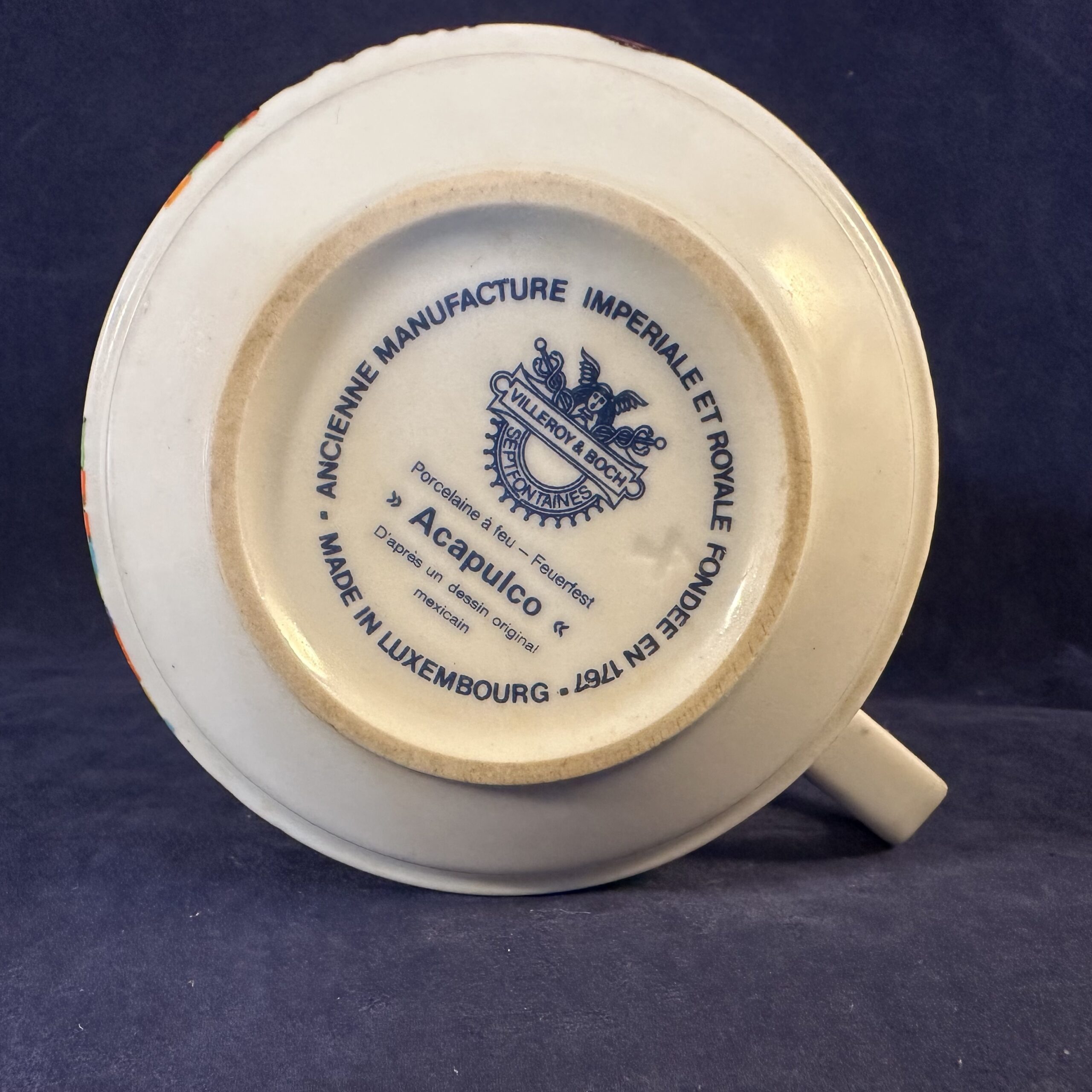 Villeroy en Boch 'Acapulco' lage koffiekop zonder schotel Ø 8 cm hoog 5 cm - Afbeelding 3
