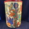 Villeroy en Boch 'Acapulco' voorraadblik Ø 20,8 cm, hoog 28 cm.