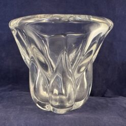 Val st Lambert prachtige kristallen vaas hoog 13,5 cm