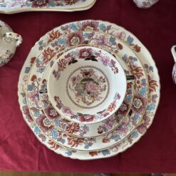 12 persoons Mason's 'Brocade' diner servies - Afbeelding 4