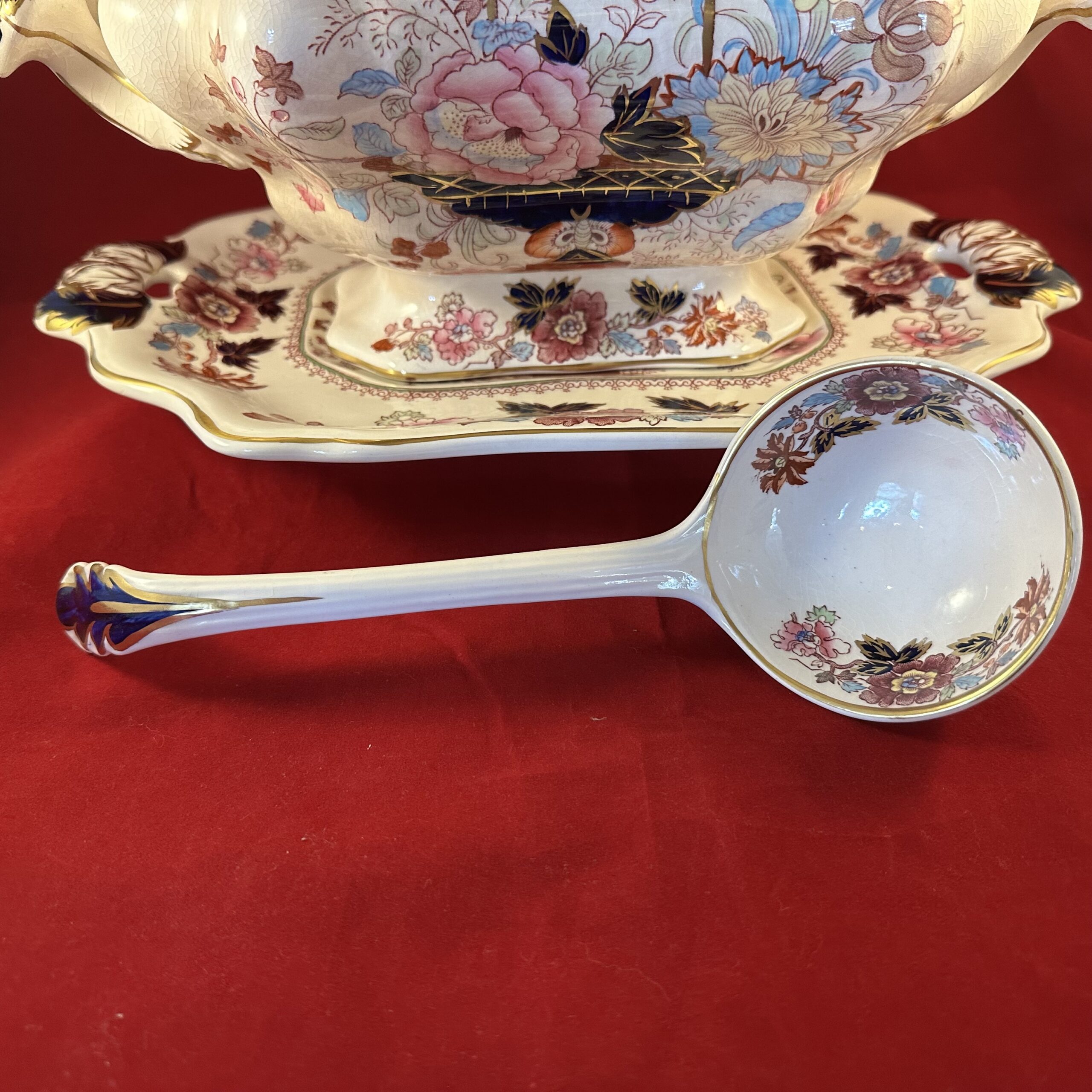 12 persoons Mason's 'Brocade' diner servies - Afbeelding 12