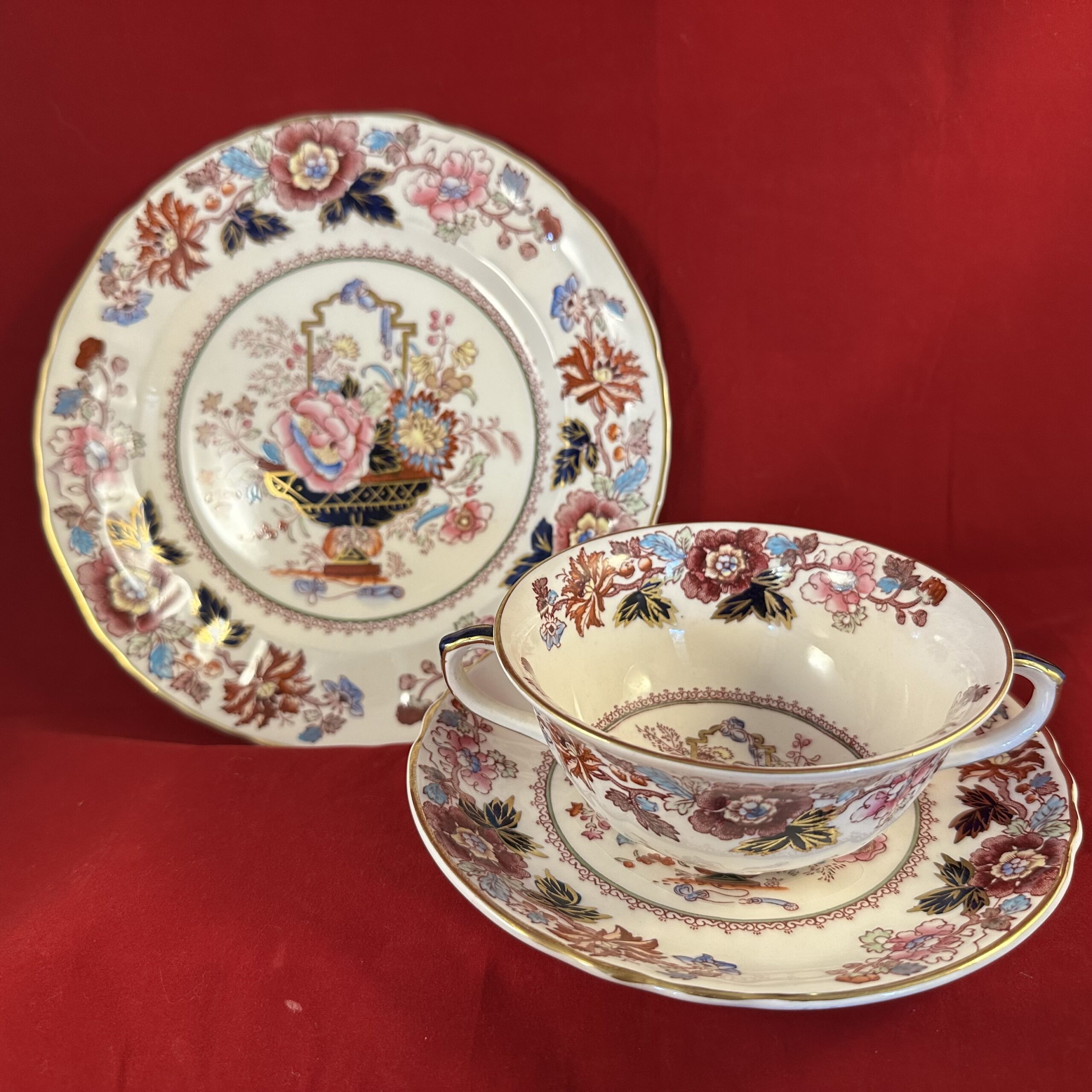 12 persoons Mason's 'Brocade' diner servies - Afbeelding 17