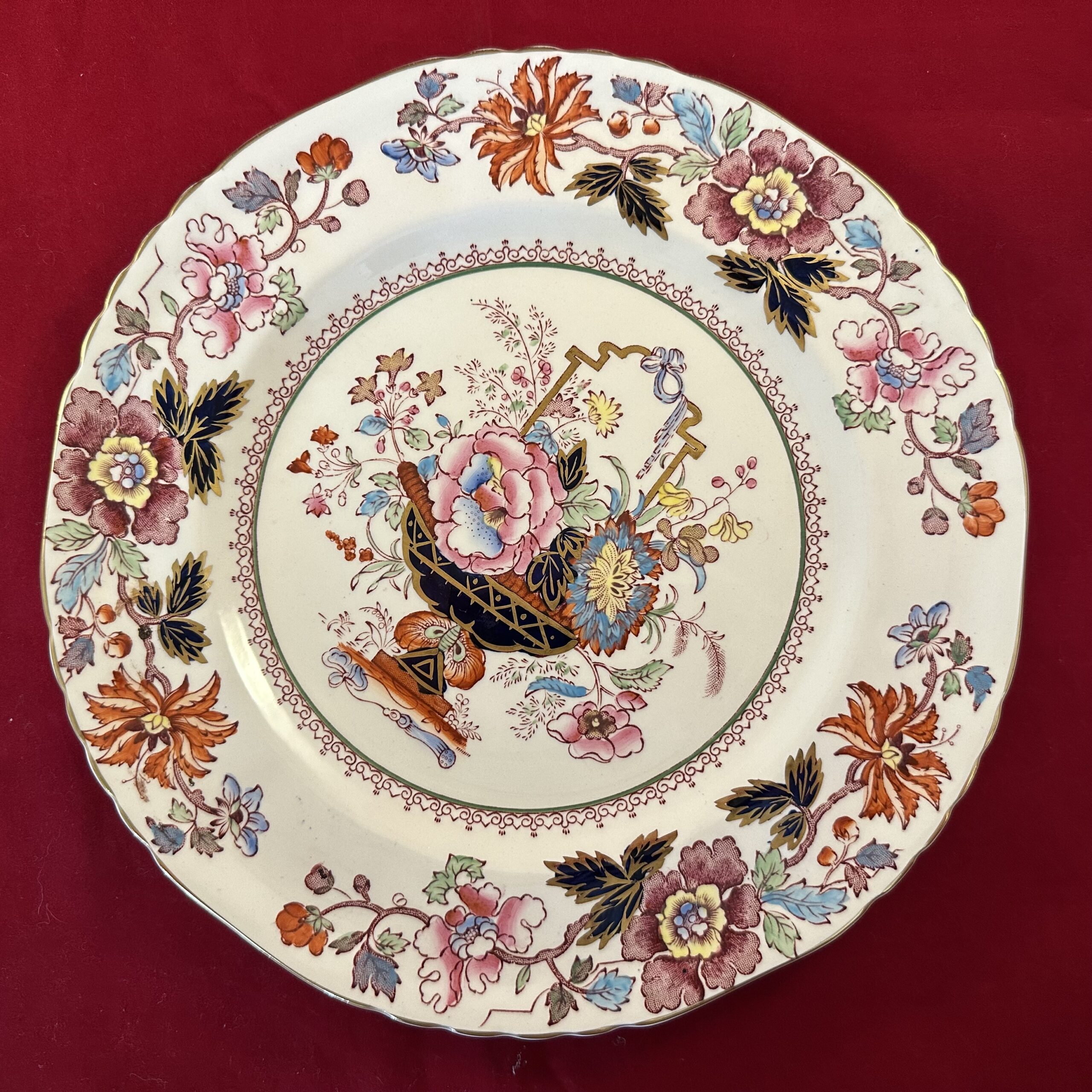 12 persoons Mason's 'Brocade' diner servies - Afbeelding 18