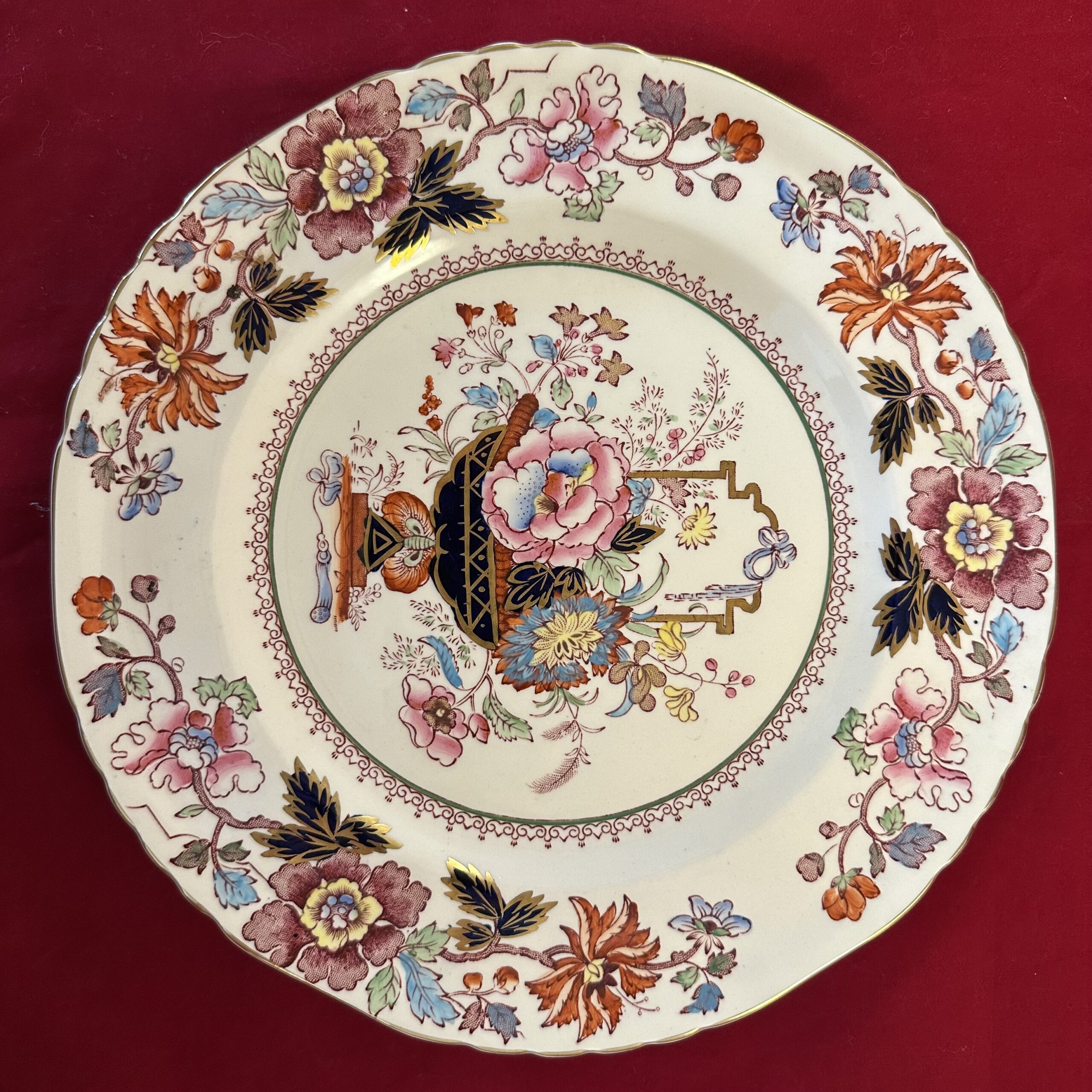 12 persoons Mason's 'Brocade' diner servies - Afbeelding 19