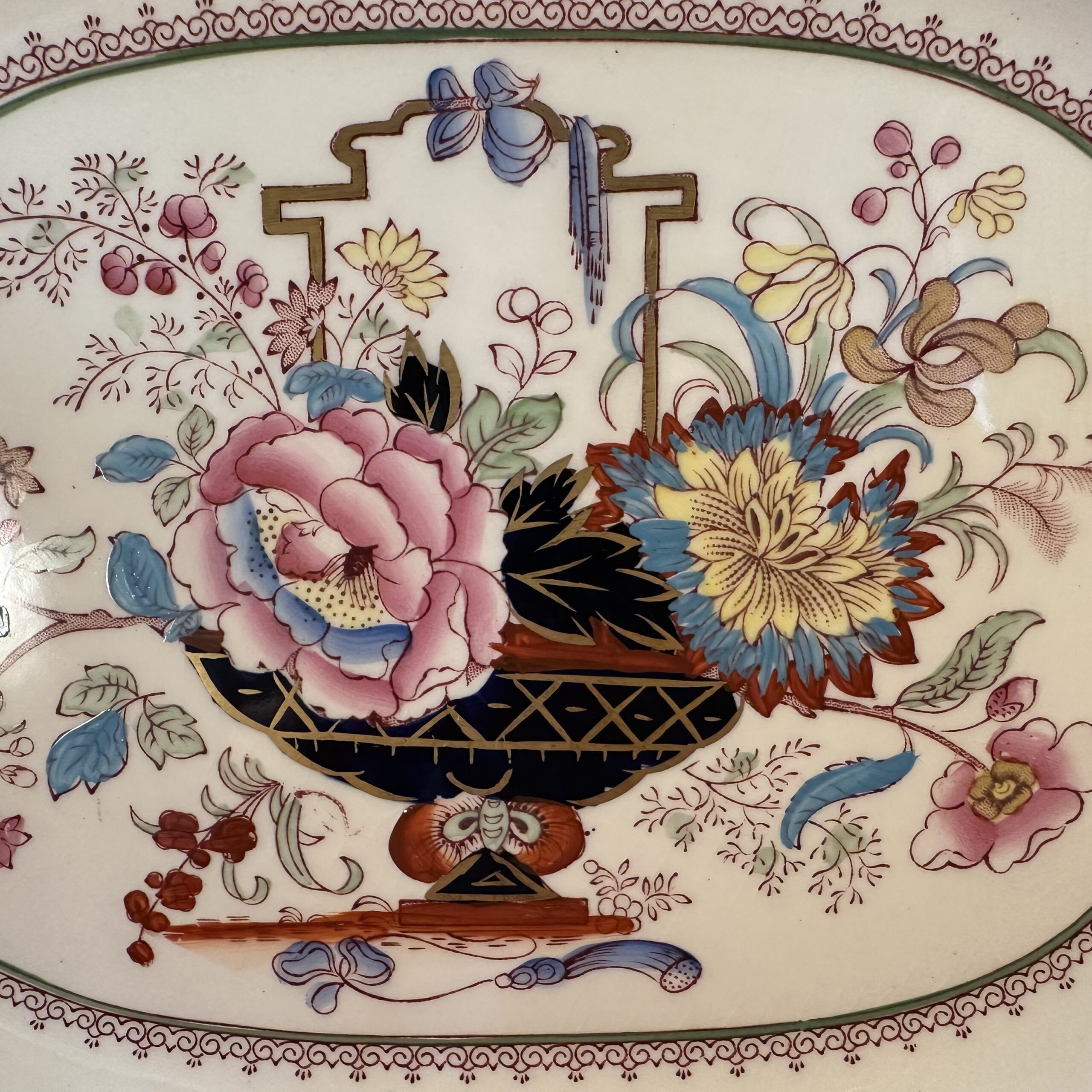 12 persoons Mason's 'Brocade' diner servies - Afbeelding 27