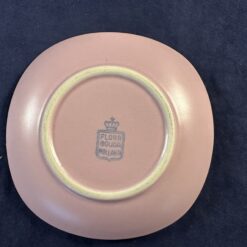 Flora plateel Gouda set van 3 matte pastelkleurige bonbonbordjes 8,7 x 8,7 cm. - Afbeelding 3