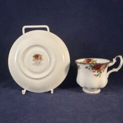 Royal Albert 'Old country roses' mokkakop en schotel Ø kop 6,3 cm, hoog 6,5 cm - Afbeelding 3