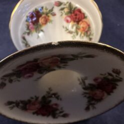 Royal Albert 'Old Country Roses' kandelaar Ø 8 cm, hoog 7 cm - Afbeelding 2