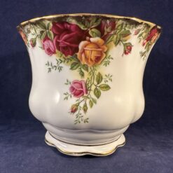 Royal Albert 'Old Country Roses' plantenpot/ cachepot Ø 12,8 cm, hoog 10,5 cm