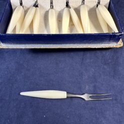 Doosje met 12 cocktailvorkjesvorkjes lang 10,5 cm. - Afbeelding 4