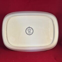 Spode 'Christmas tree' ovenschaal 35 x25,5 cm, diep 5 cm. Made in England - Afbeelding 4